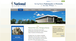 Desktop Screenshot of nationalfarmlife.com